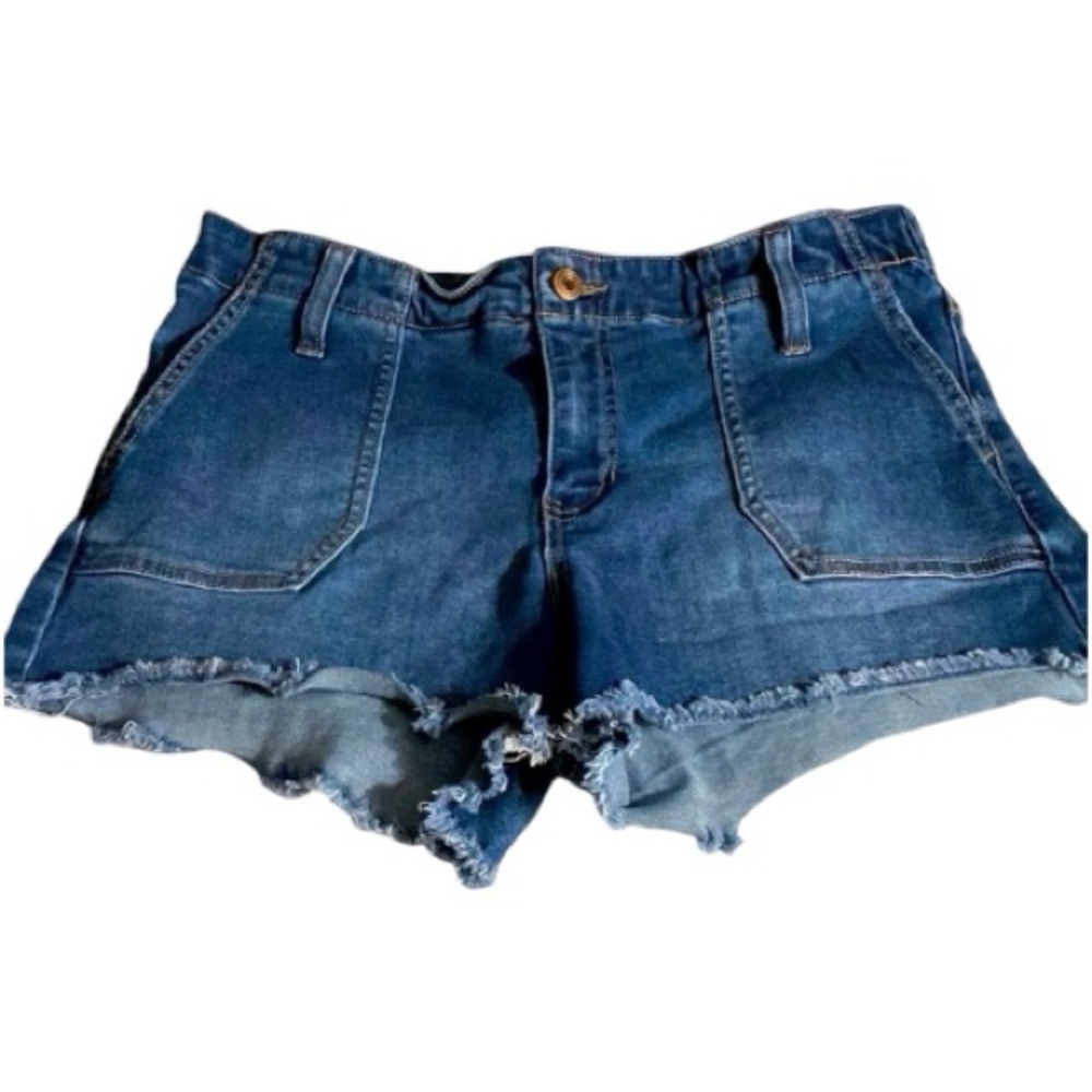 Kendall & Kylie Jean Shorts, The Hipster Short, Retro Pockets, Sz 28, Grunge